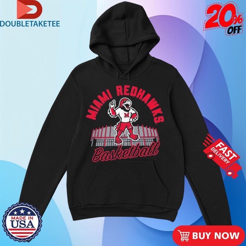 Miami RedHawks Basketball Mascot Shirts