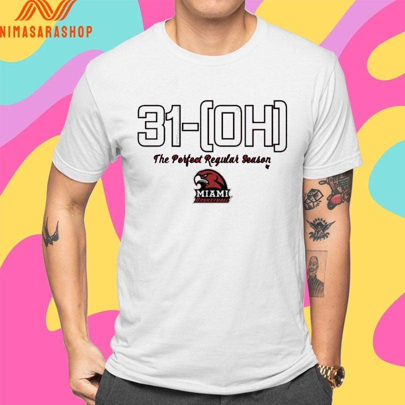 Miami RedHawks (OH) Basketball The Perfect Regular Season Shirts