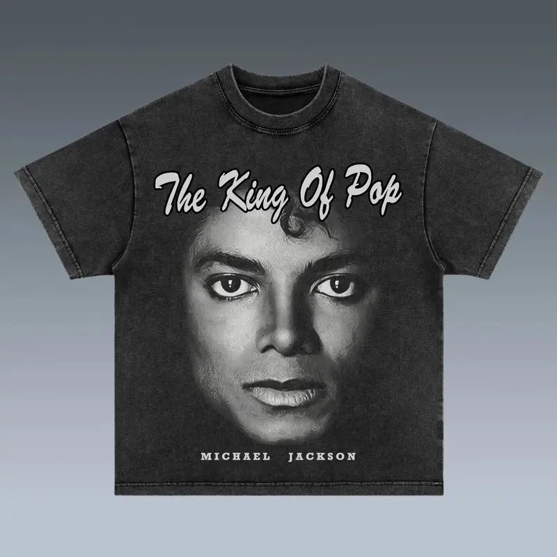 Michael Jackson Vintage Graphic 90s T-shirt, MJ Homage Retro T-shirt Unisex, Bootleg Inspired Unisex Shirt  The King Of...