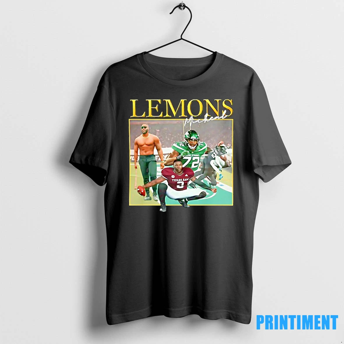 Micheal Lemons Football Signature Tshirts Sweater