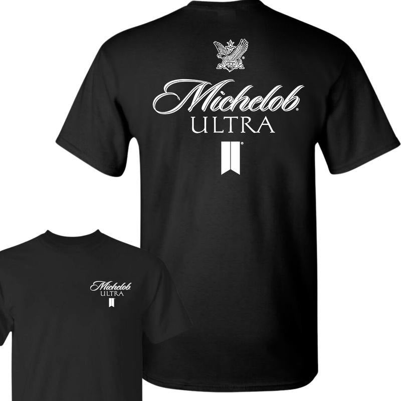 Michelob Ultra Logo T-shirt, 2 Sides T-Shirt, Full Color, For Men, For Women Hoodie, Sweatshirt | UrbanDripWear.com