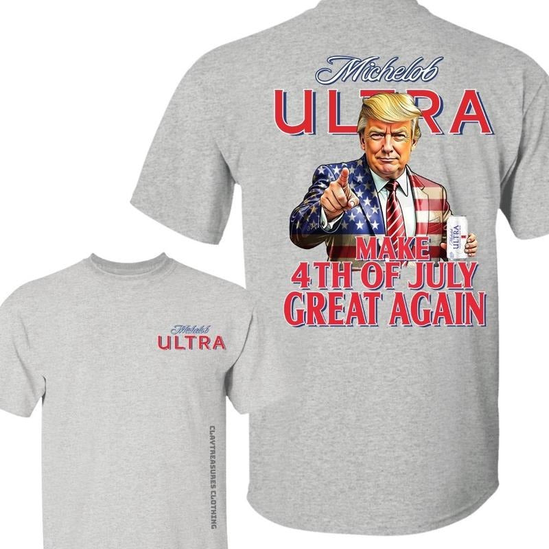 Michelob Ultra Make 4th Of July Great Again T-shirt