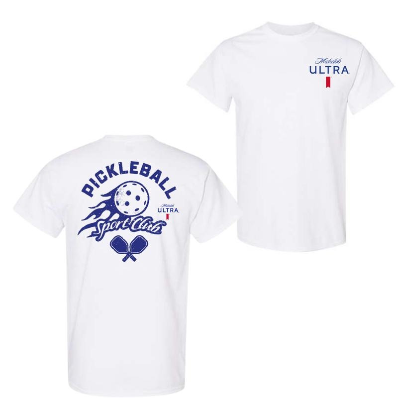 Michelob Ultra Pickleball Sport Club T-Shirt Sweatshirt Hoodie, Trendy Shirt | UrbanDripWear.com