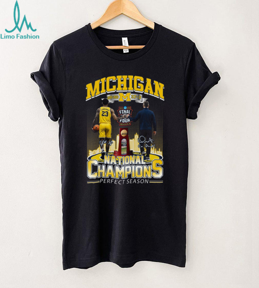 Michigan National Champions 2026 Perfect Season Final Four Basketball T Shirt