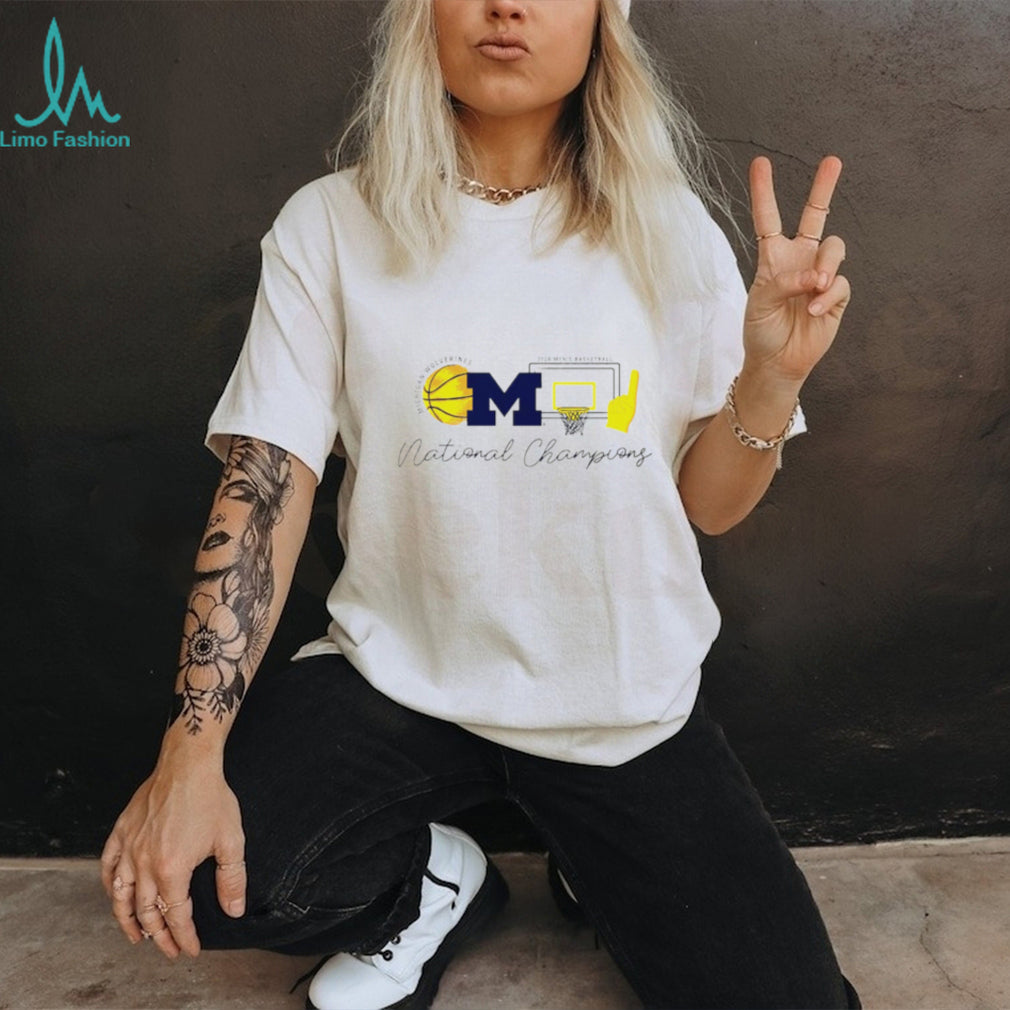 Michigan Wolverines 2026 Men’s Basketball National Champions Minimalist T Shirt