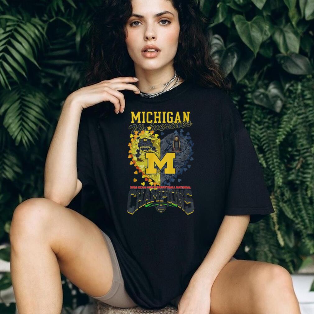 Michigan Wolverines 2026 NCAA Men’s Basketball National Champions Heart Diamond T Shirt