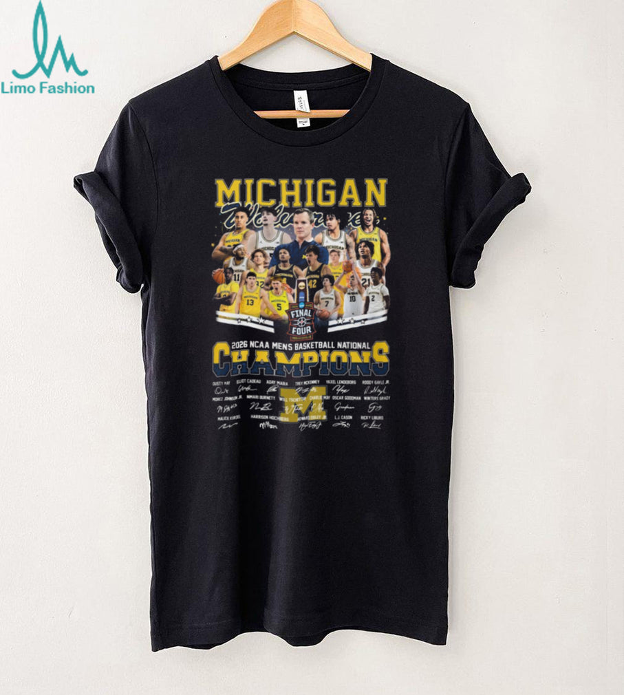 Michigan Wolverines 2026 NCAA Men’s Basketball National Champions T Shirt