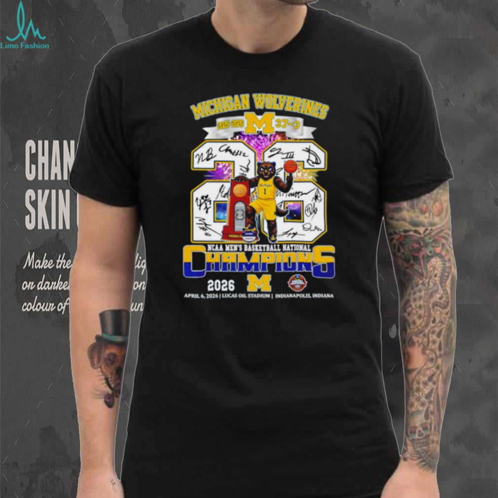 Michigan Wolverines 2026 NCAA Men’s Basketball National Champions T Shirt