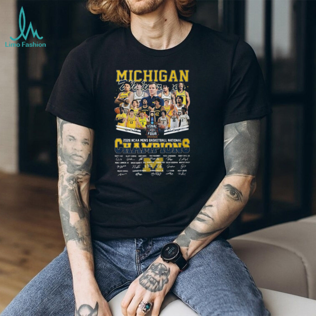 Michigan Wolverines 2026 NCAA Men’s Basketball National Champions T Shirt