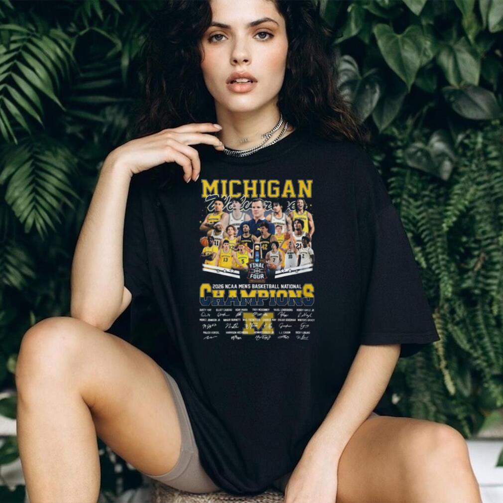 Michigan Wolverines 2026 NCAA Men’s Basketball National Champions T Shirt