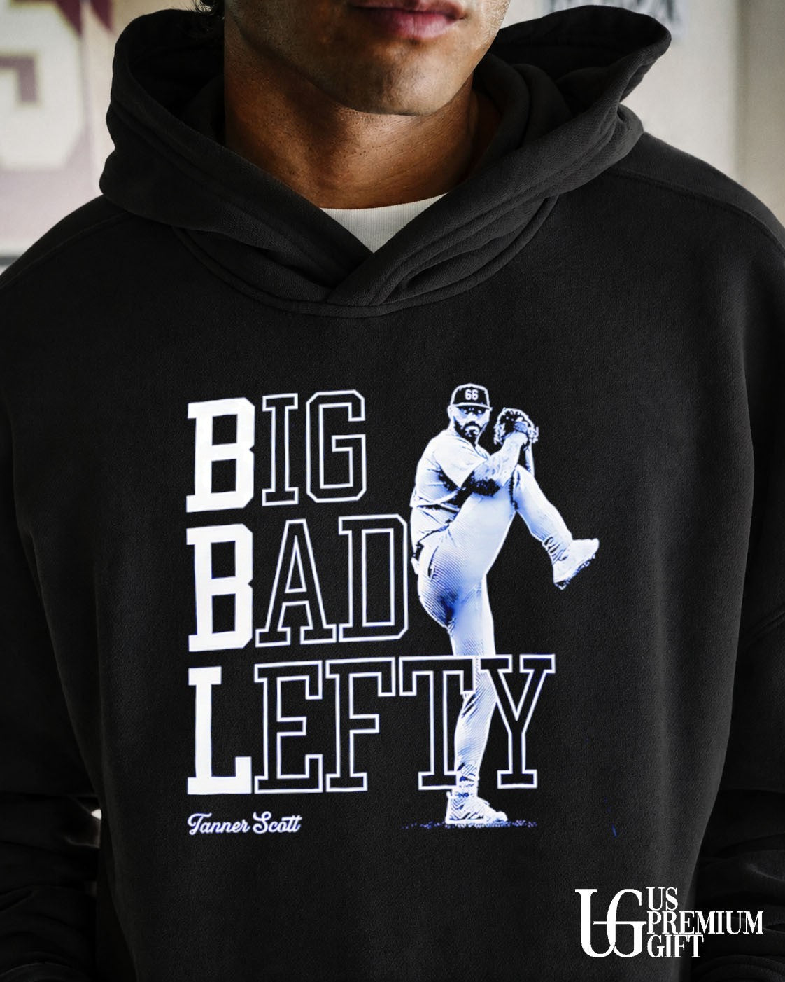 Miguel Rojas Big Bad Lefty Tanner Scott Los Angeles Dodgers baseball shirt