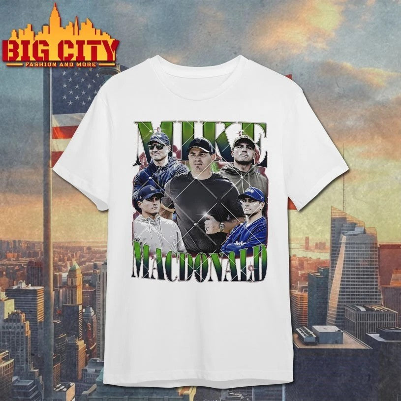 Mike Macdonald Coach Football Bootleg t-shirt