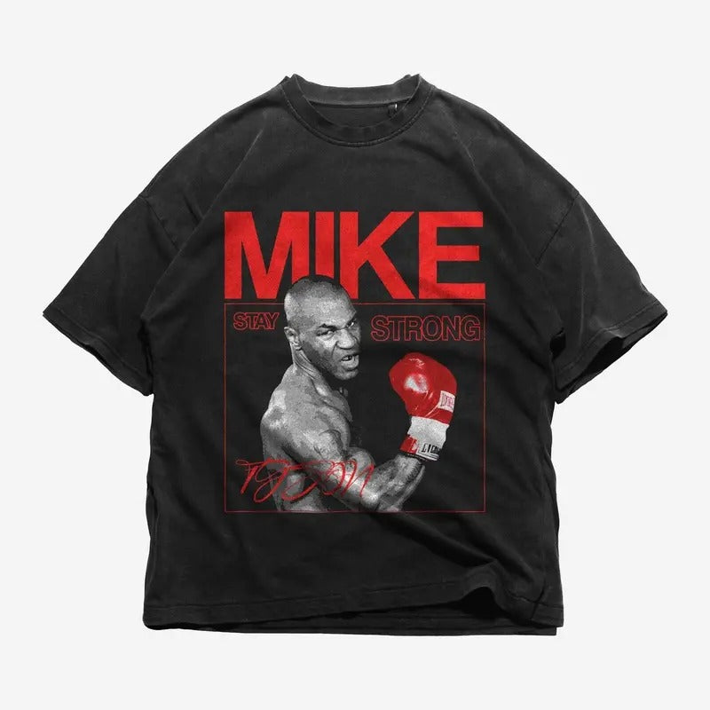 Mike Tyson Tee T-Shirt - Sport Boxing Sweatshirt Bootleg Cotton Long Sleeve Love Hoodie | UrbanDripWear.com