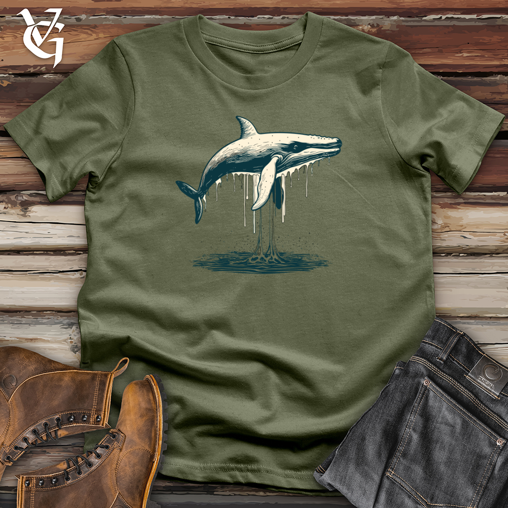 Vintage Arctic Whale Softstyle Tee