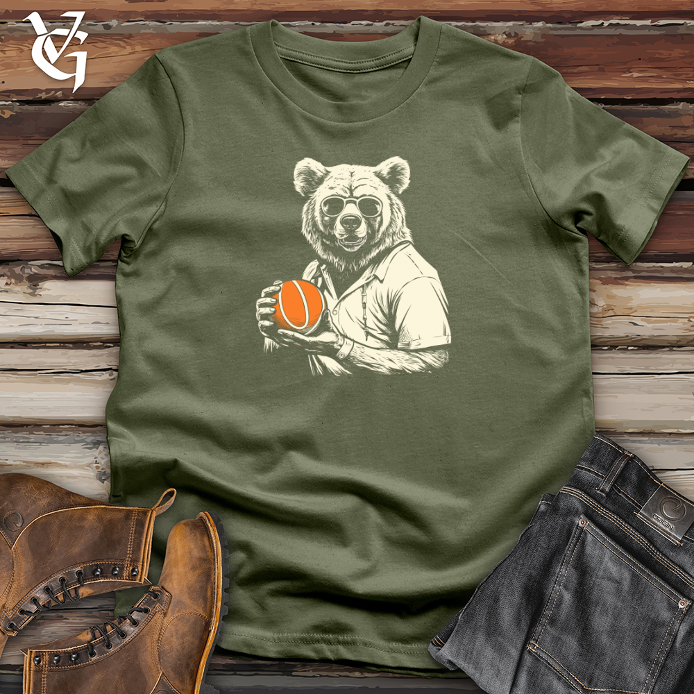 Vintage Aviator Bear Softstyle Tee