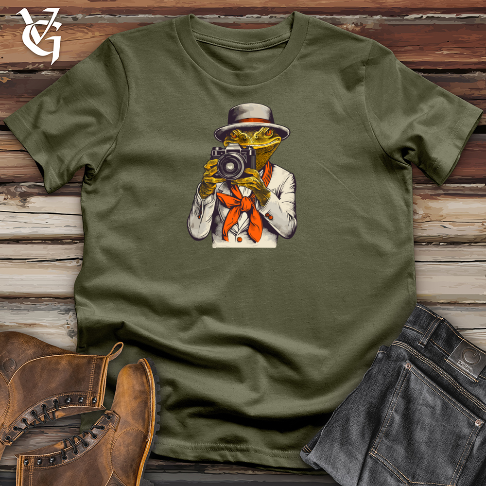 Vintage Snapshots Lizard Cotton Tee