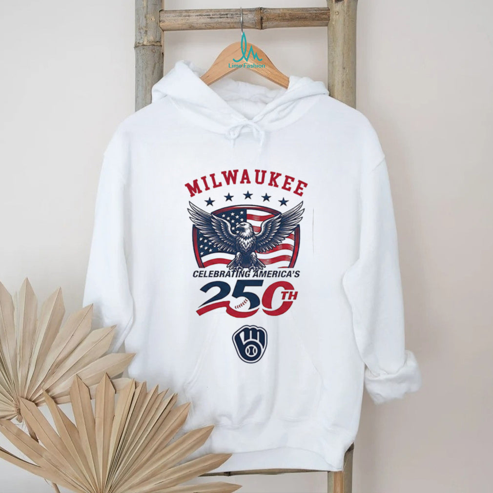 Milwaukee Brewers Celebrating America’s 250th Anniversary Custom Baseball Jersey T Shirt