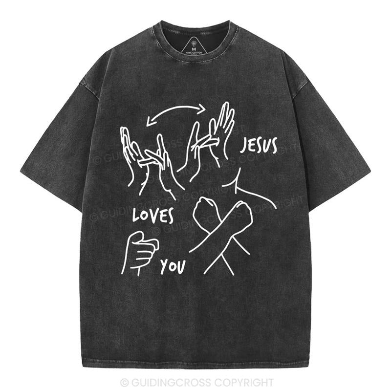 [ Mineral Wash ] Jesus Love You Christian Washed Shirt Jesus Graphic Washed Style Shirt Hoodie, Sweatshirt