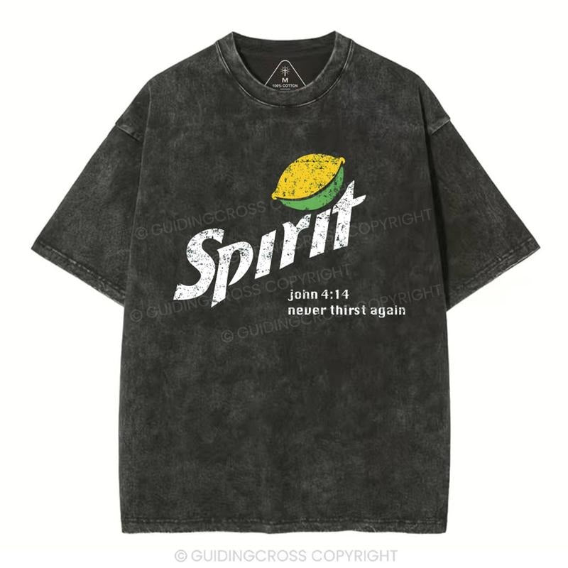 [ Mineral Wash ] Spirit Christian Washed TShrit Jesus Graphic Washed Style Shirt Jesus Graphic Washed Style Shirt Hoodie,...