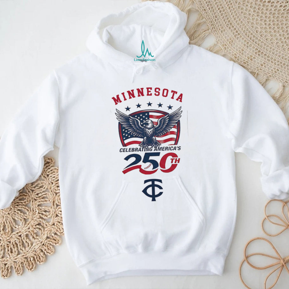 Minnesota Twins Celebrating America’s 250th Anniversary Custom Baseball Jersey T Shirt