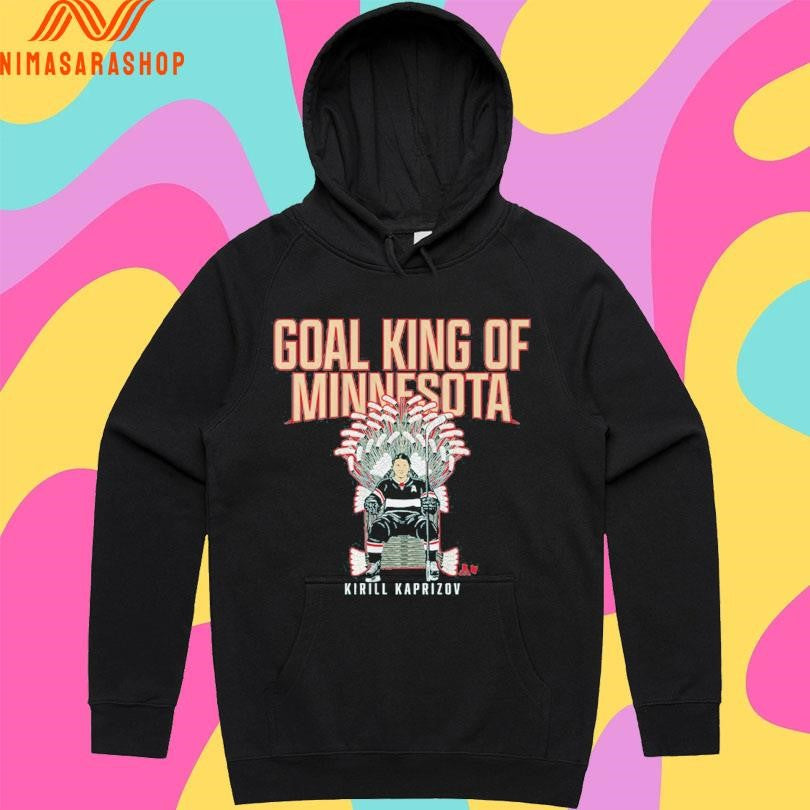 Minnesota Wild Kirill Kaprizov Goal King Of Minnesota Shirts