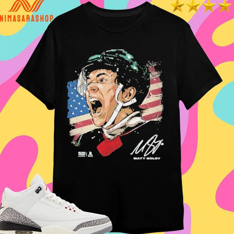 Minnesota Wild Matt Boldy Minnesota Usa Portrait Gold Medal Hockey Champions 2026 Shirts