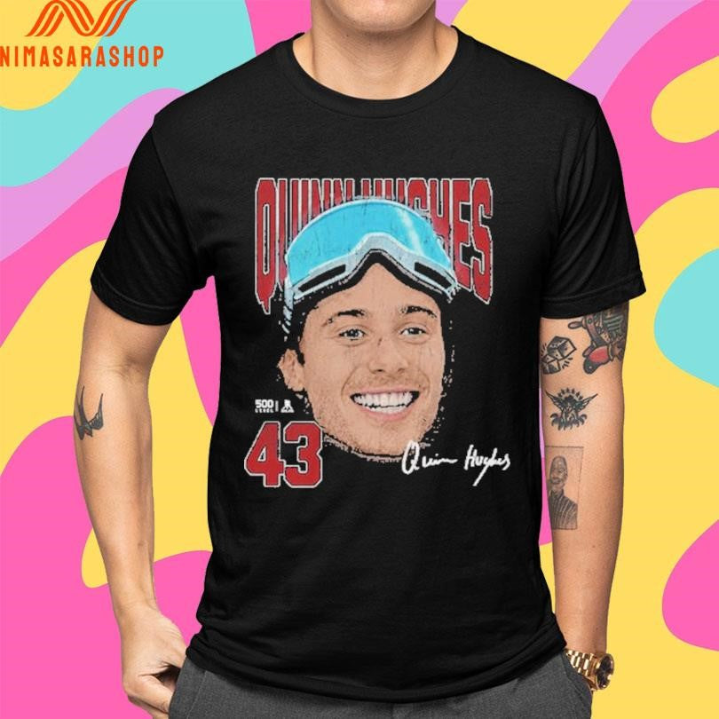 Minnesota Wild Quinn Hughes Minnesota Goggles Head Shirts