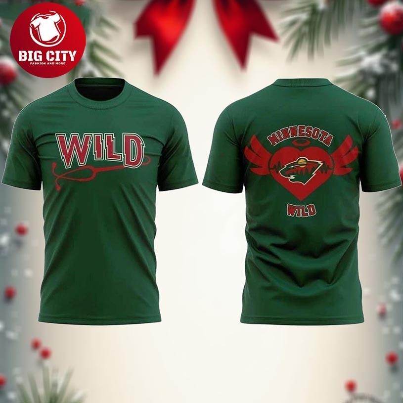 Minnesota Wild x Healthcare Night 2026 Thank You Two Sided Shirt