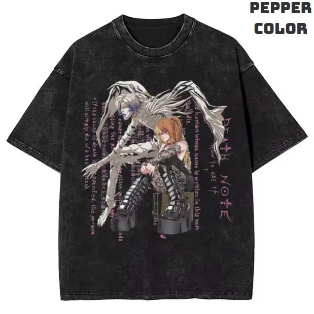 Misa Misa Vintage Graphic Tees, Death Note Shirt, Manga Anime Tshirt, Anime Clothing, Unisex T-Shirt, Shirt For Men Women...