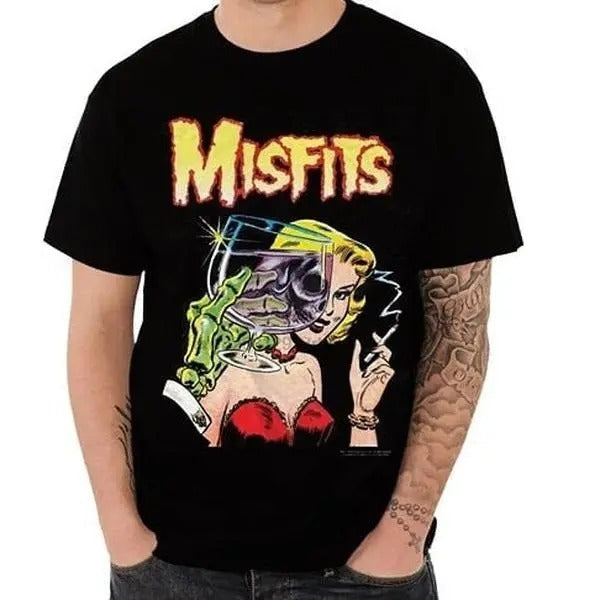 Misfit Cotton Menswear Top Streetwear T-Shirt Hoodie, Sweatshirt | UrbanDripWear.com