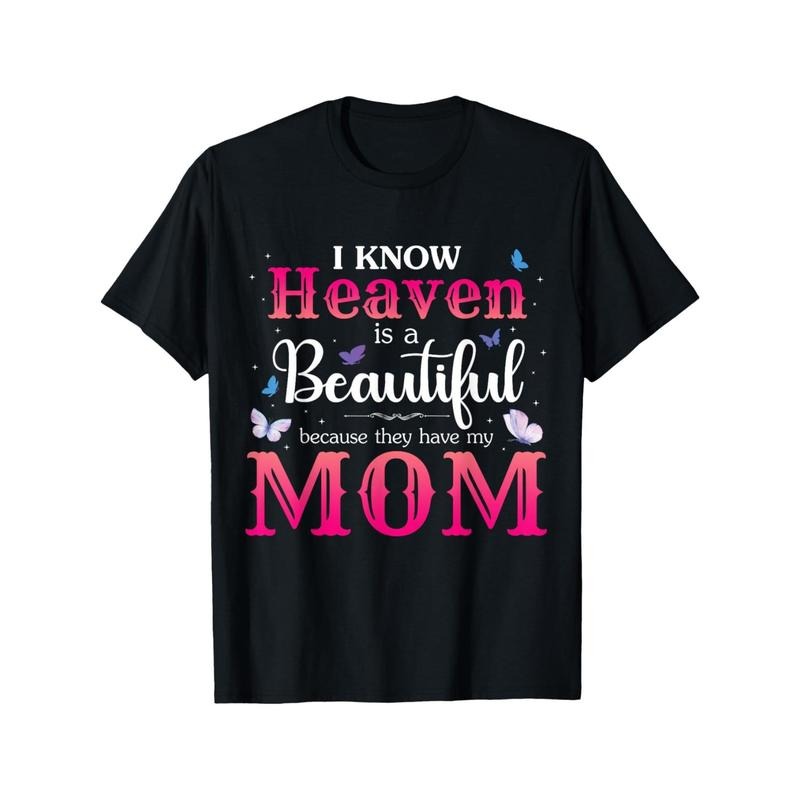 Missing Mom In Heaven Angel Memorial Day Mother Day T-Shirt style 02 Hoodie, Sweatshirt | UrbanDripWear.com