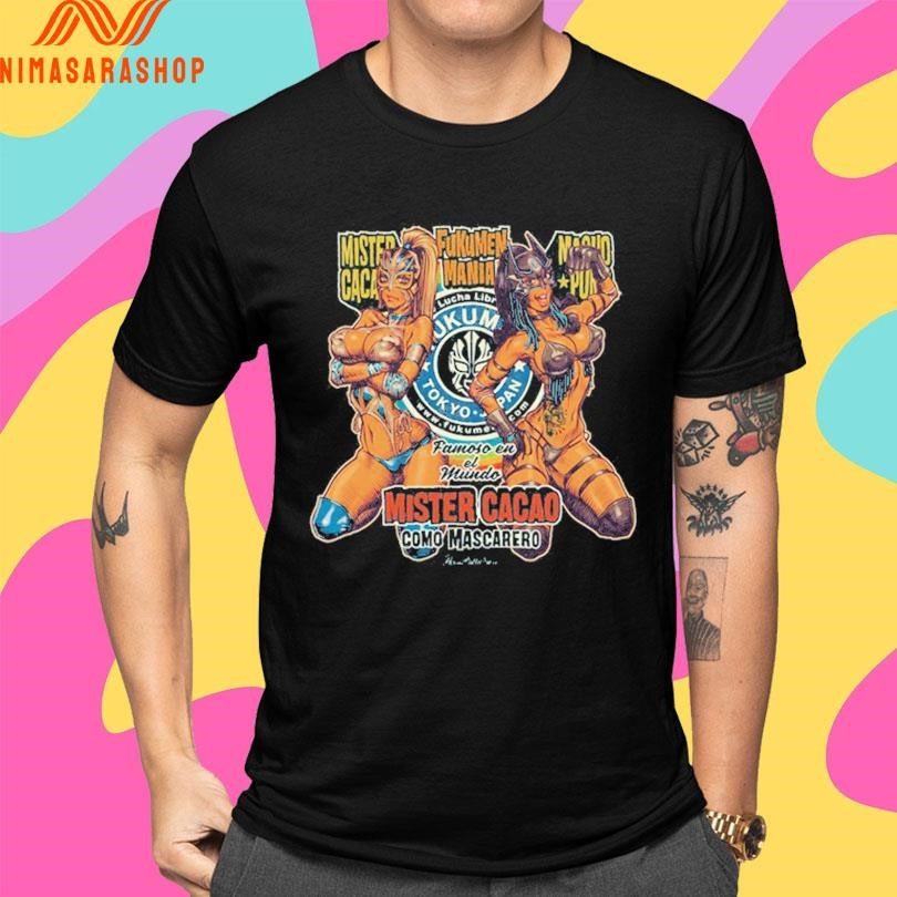 Mister Cacao X Rockin’ Jelly Bean Como Mascarero Shirts