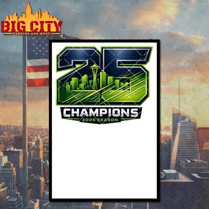 Mock25 Champions Seattle Skyline Shirt
