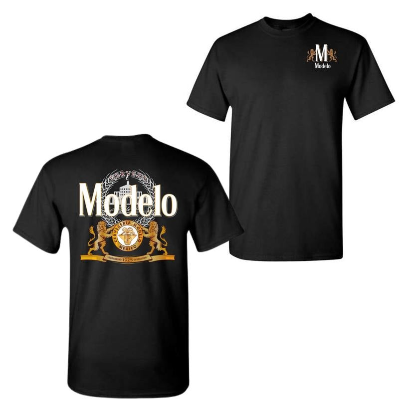 Modelo Logo Front Back Crew T-Shirt Sweatshirt Hoodie | UrbanDripWear.com