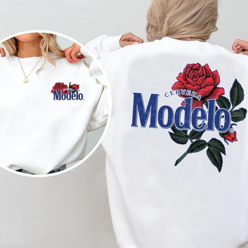 Modelo Rose tshirt-Sweatshirt, Gift For Her T-shirt
