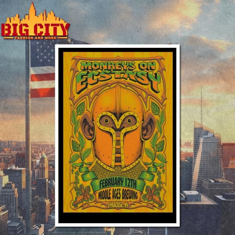 Moe. Syracuse NY February 12 2026 Poster Shirt