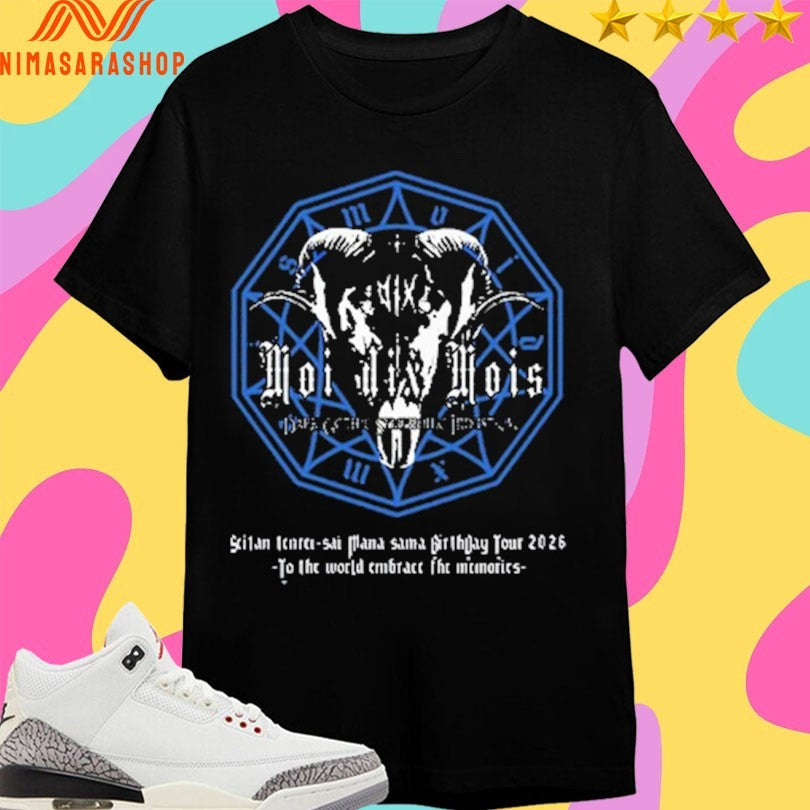 Moi Dix Mois Birth Celebration Tour 2026 To The World Embrace The Memories Shirts