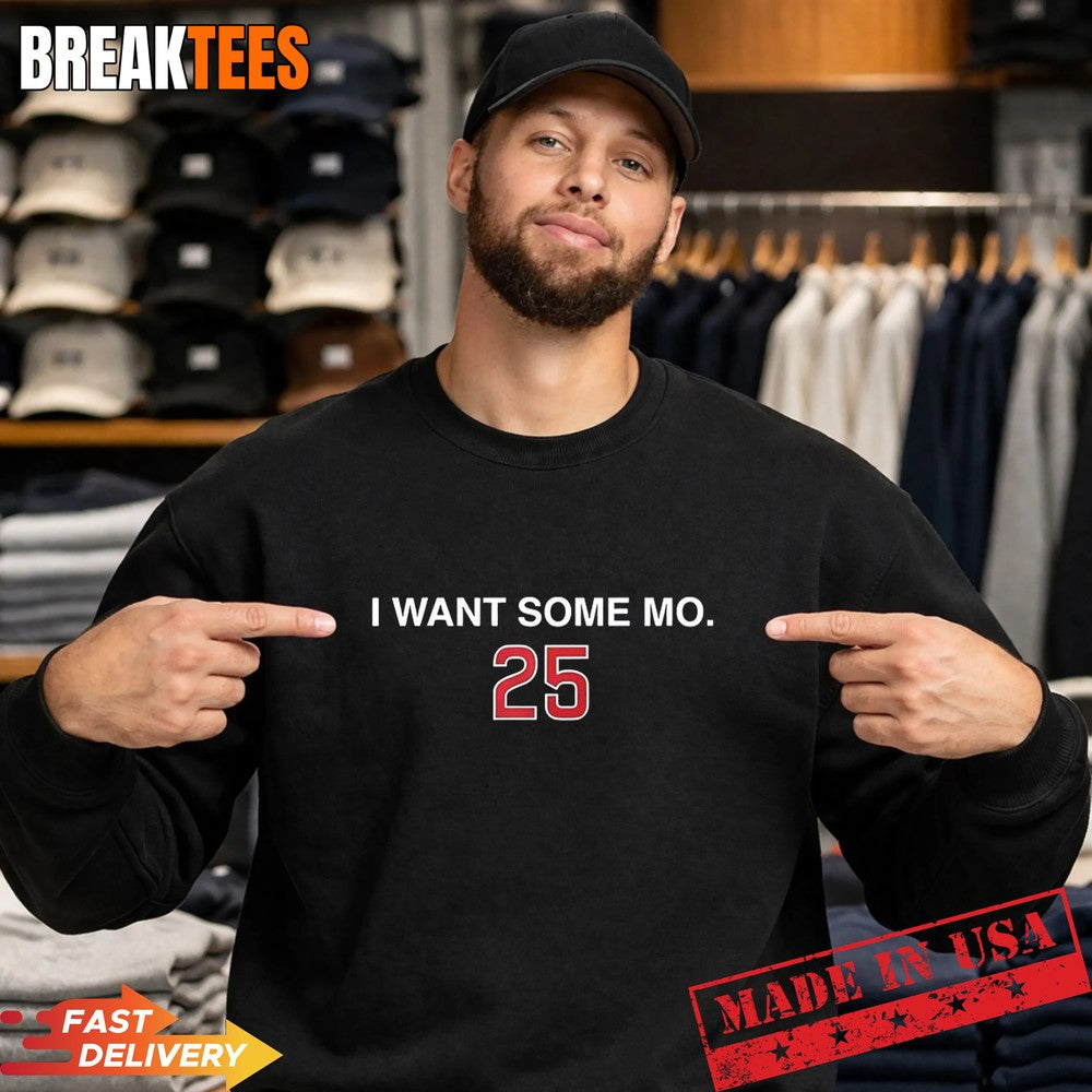Moises Ballesteros I Want Some Mo Chicago Cubs T-Shirt