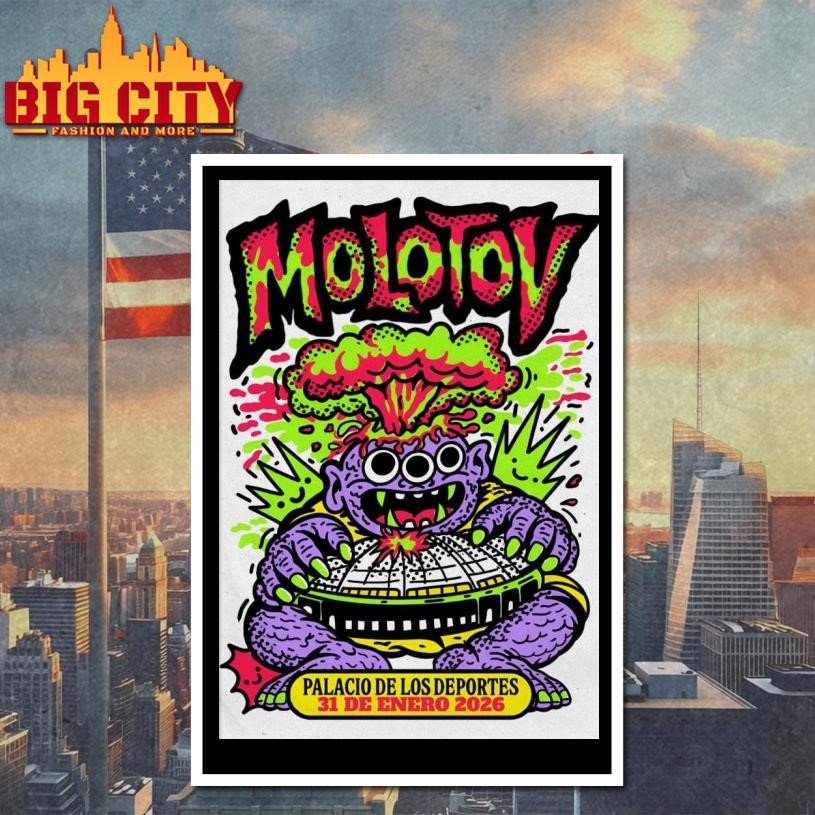 Molotov Mexico City 1-31-2026 Poster Shirt