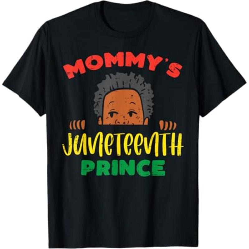 Mommy's Juneteenth Prince June 19th Black Toddler Boys Kids T-Shirt Hoodie, Sweatshirt | UrbanDripWear.com