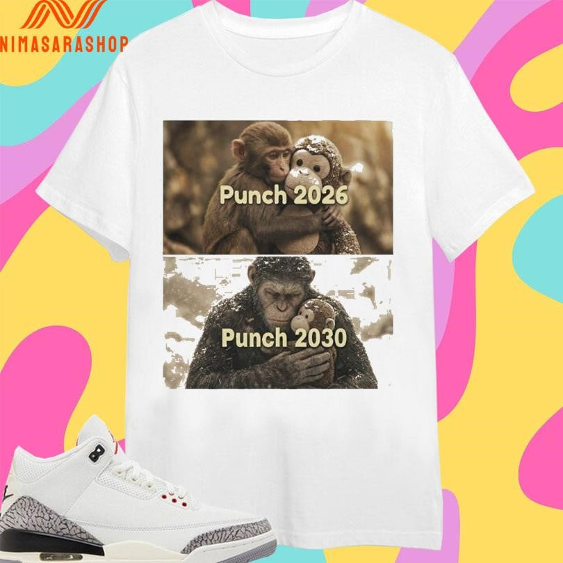 Monkey Punch 2026 Punch 2030 Political Humor Monkey Shirts