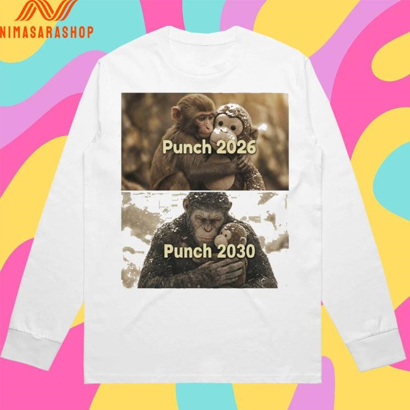 Monkey Punch 2026 Punch 2030 Political Humor Monkey Shirts
