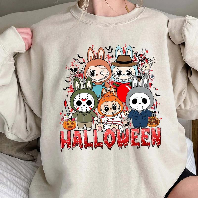 Monster Doll Horror Friends Shirts, Horror Characters Shirt, Trending Shirts Hoodie, Sweatshirt | UrbanDripWear.com