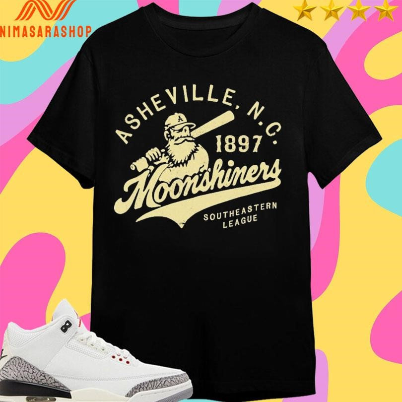 Moonshiners Asheville N C 1897 Southeastern League Shirts