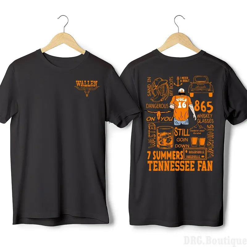 Morgan Walle Tenneessee T Shirt Morgan Walle Shirt_835 - Unisex And Inclusive - Multiple Colorways