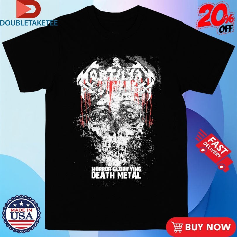 Mortician Horror Glorifying Death Metal Shirts