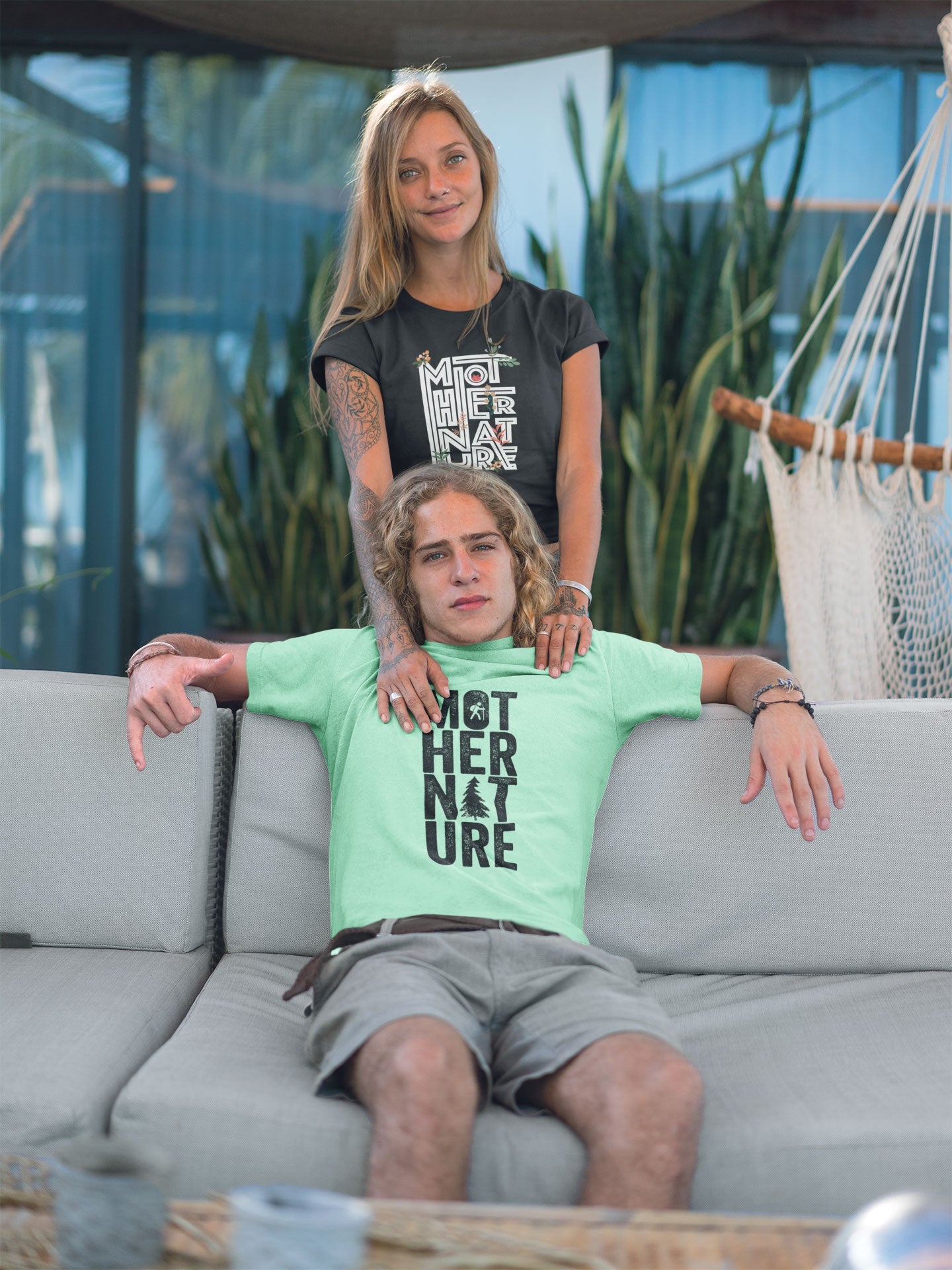 Mother Nature Embrace - Unisex T-shirt