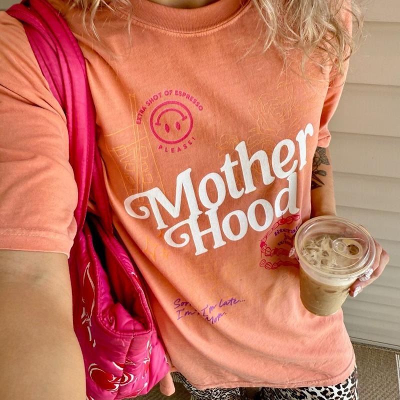 'Motherhood' T-Shirt - UM X @brittanyloye_ Hoodie, Sweatshirt | UrbanDripWear.com