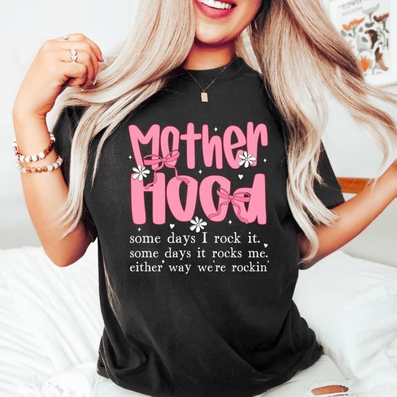 Motherhood Shirt, Mother's Day Shirt, Mother Gift, Retro Christian Mom Shirt, Mothers Day Gift, Mom Shirt, Gift For Mom,...