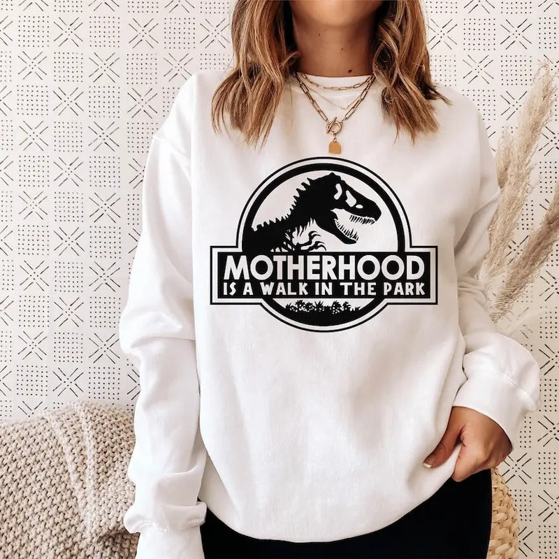 Motherhood Sweatshirt, Mamasaurus Hoodie, Mom Life Hoodie, Mom Hoodie T-Shirts | UrbanDripWear.com